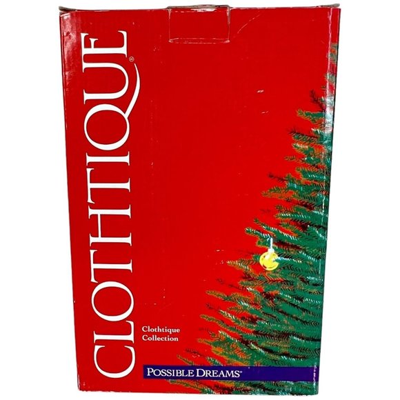 Clothtique Possible Dreams Ben Franklin COLONIAL CHRISTMAS Santa Claus #713324 - Picture 12 of 13